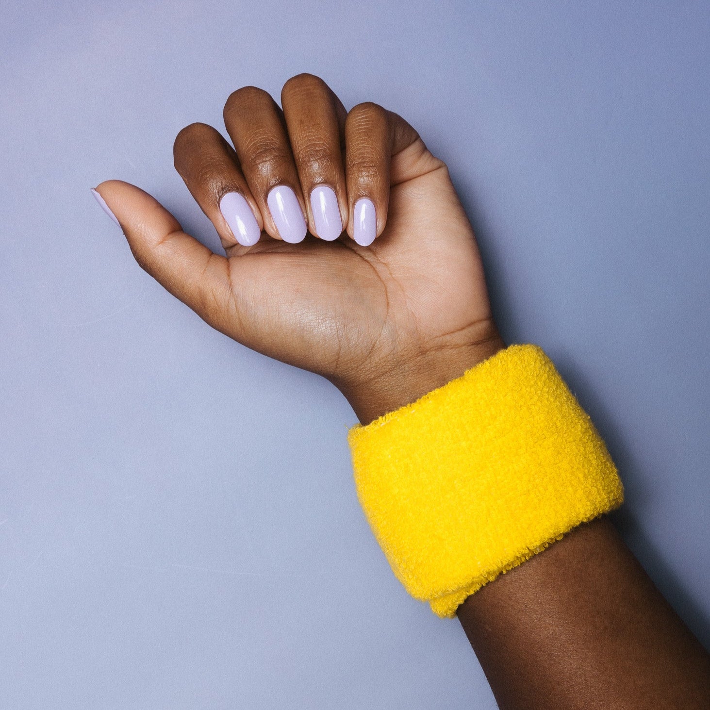 Annas lila purple nails sport