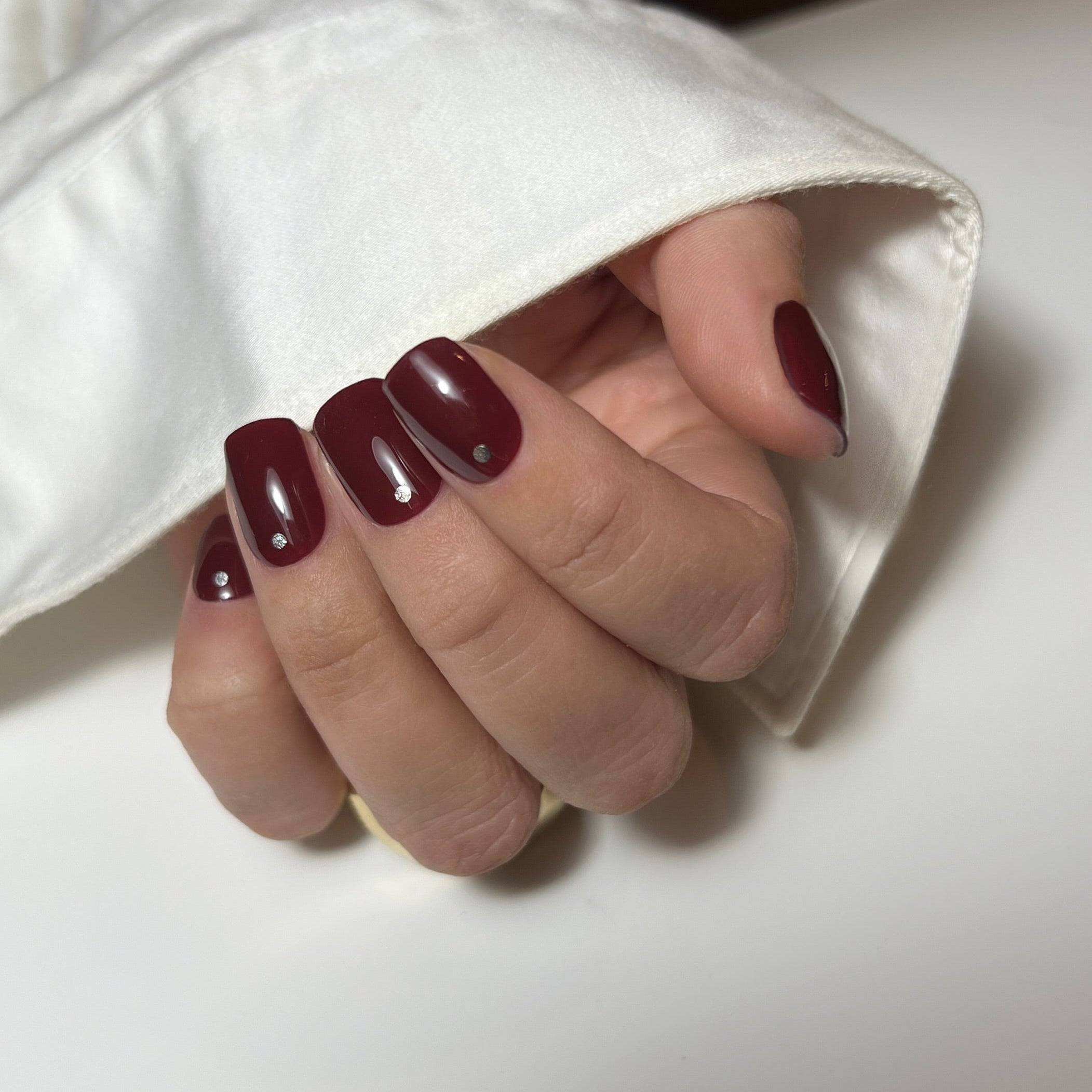 Anouk Nijs Maniac Nails gellak stickers Manicure Nail art bruin zilver