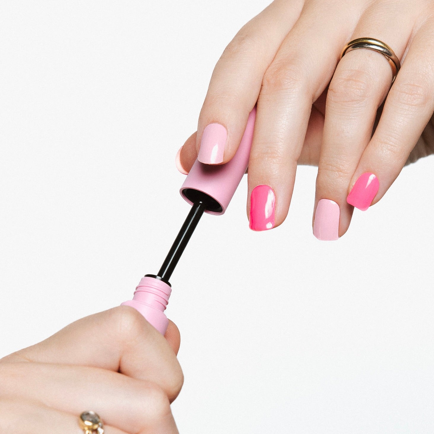 Barbie Bombshell Maniac gellak stickers Manicure Pink mascara