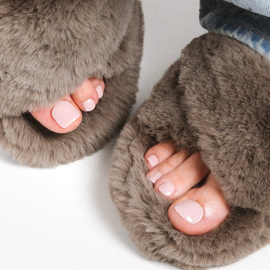 Blushy Neutral Maniac gellak stickers Manicure Toes