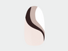 Brownie Sash Maniac Nails Brown and Neutral Swirl Nail Art Product Image