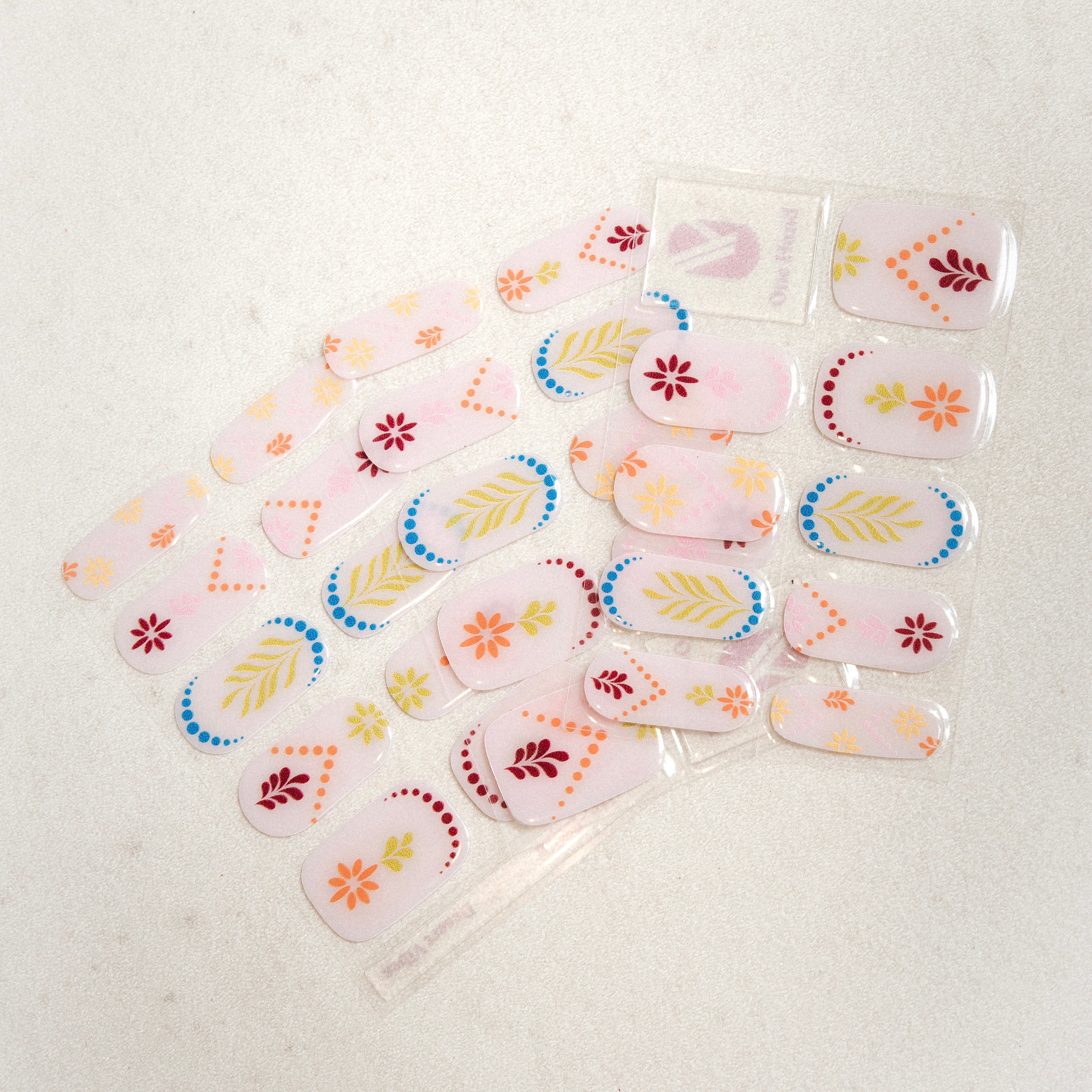 Desert Vibes Maniac gellak stickers Manicure sheet