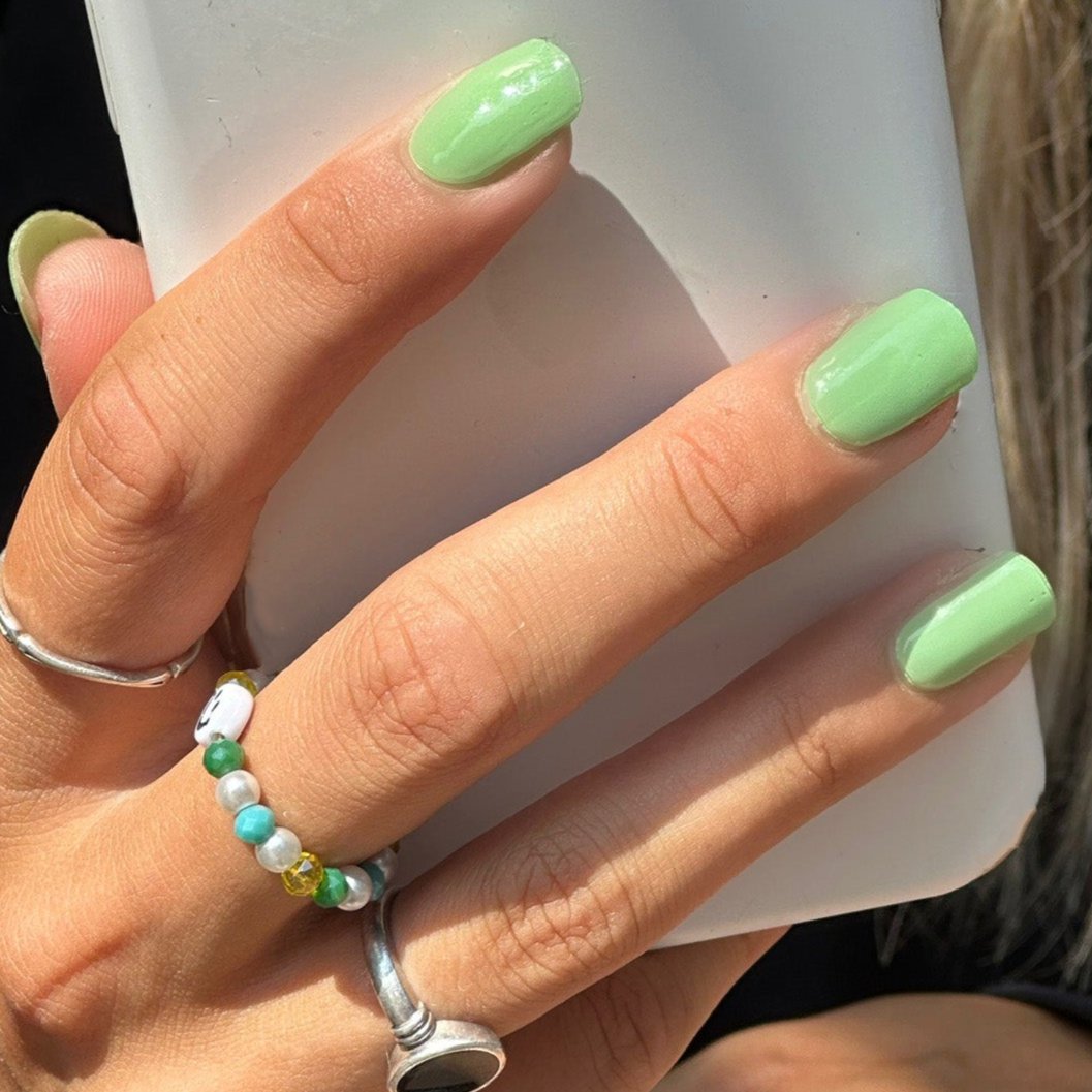 Gianna Green Maniac gellak stickers groen ringen