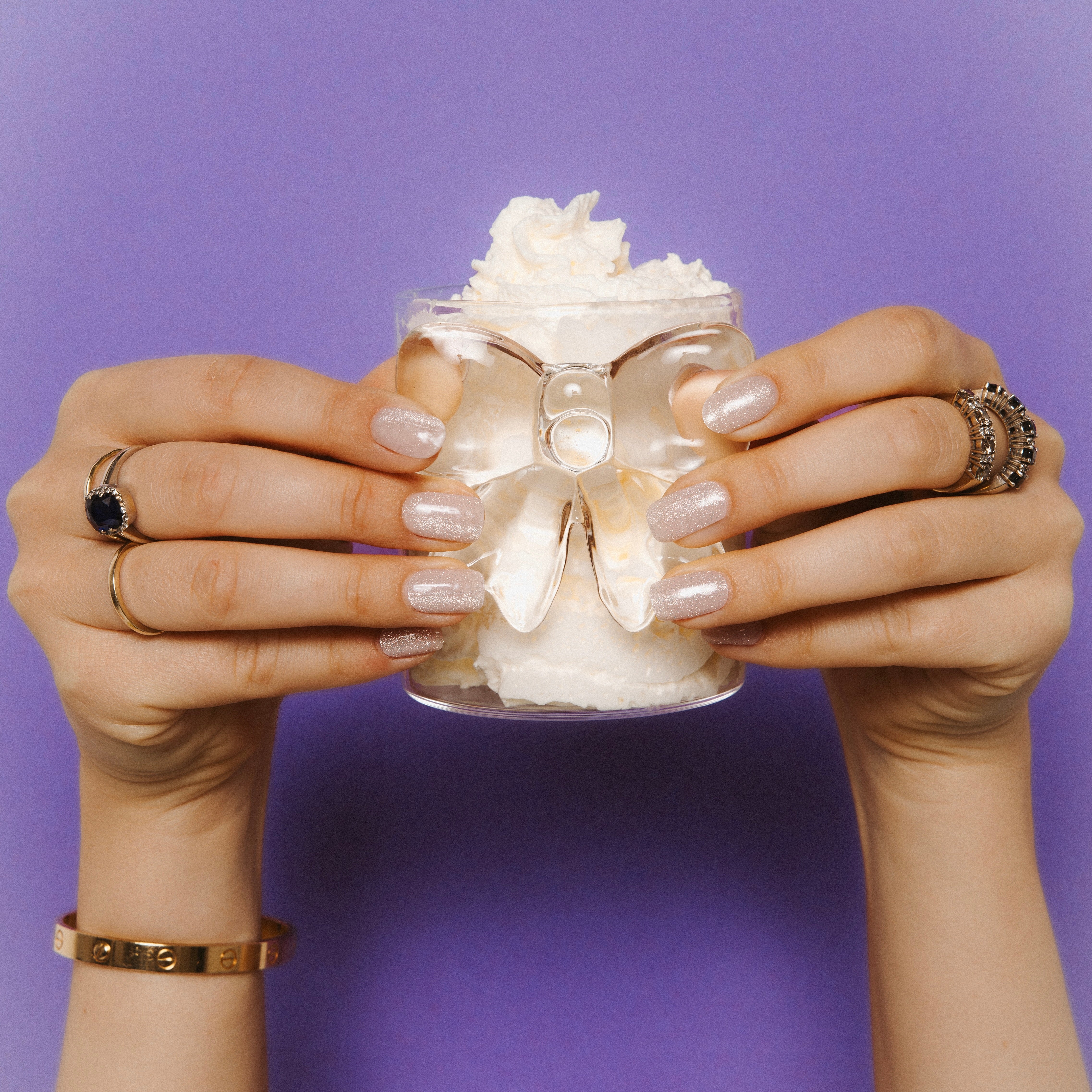 Glossy Maniac Nails gellak stickers manicure glitter