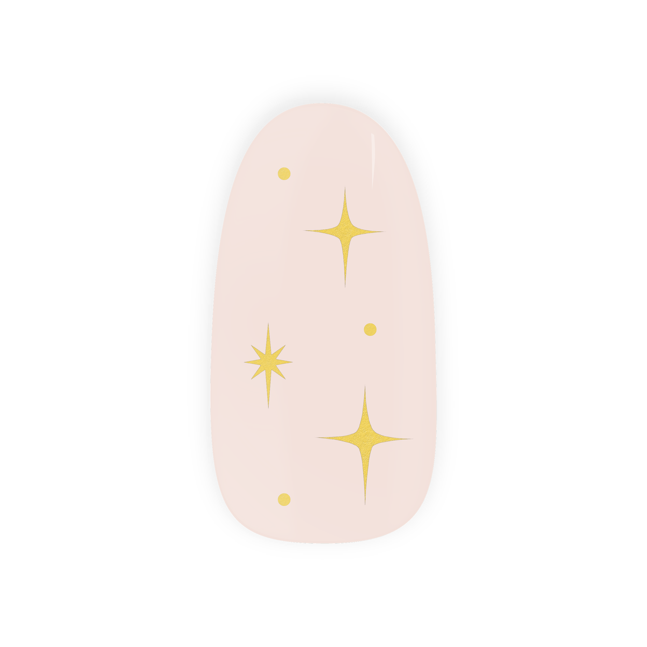 California Gold by Vedder & Vedder Maniac gellak stickers Manicure