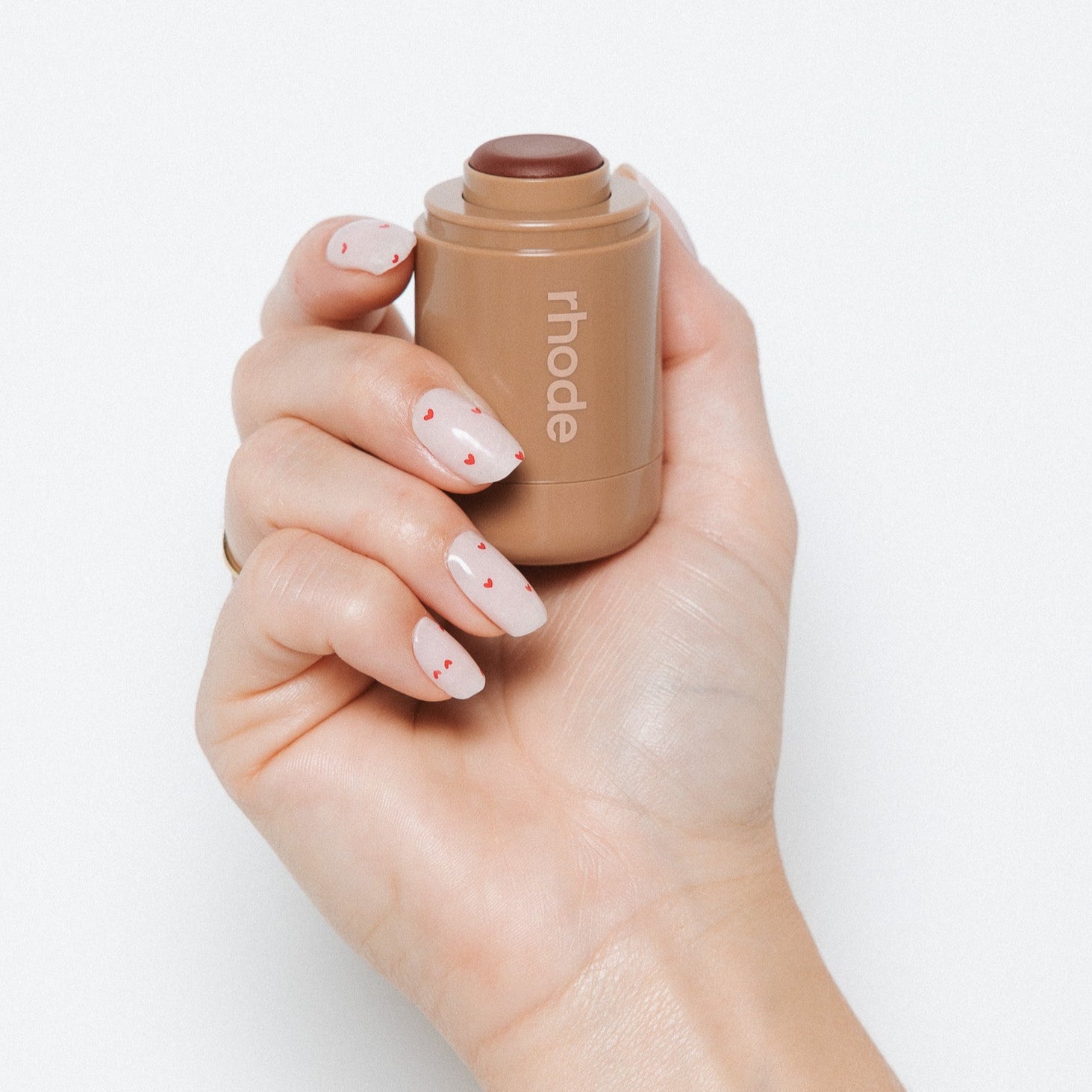 Heartbeats Maniac gellak stickers Manicure heart red rhode