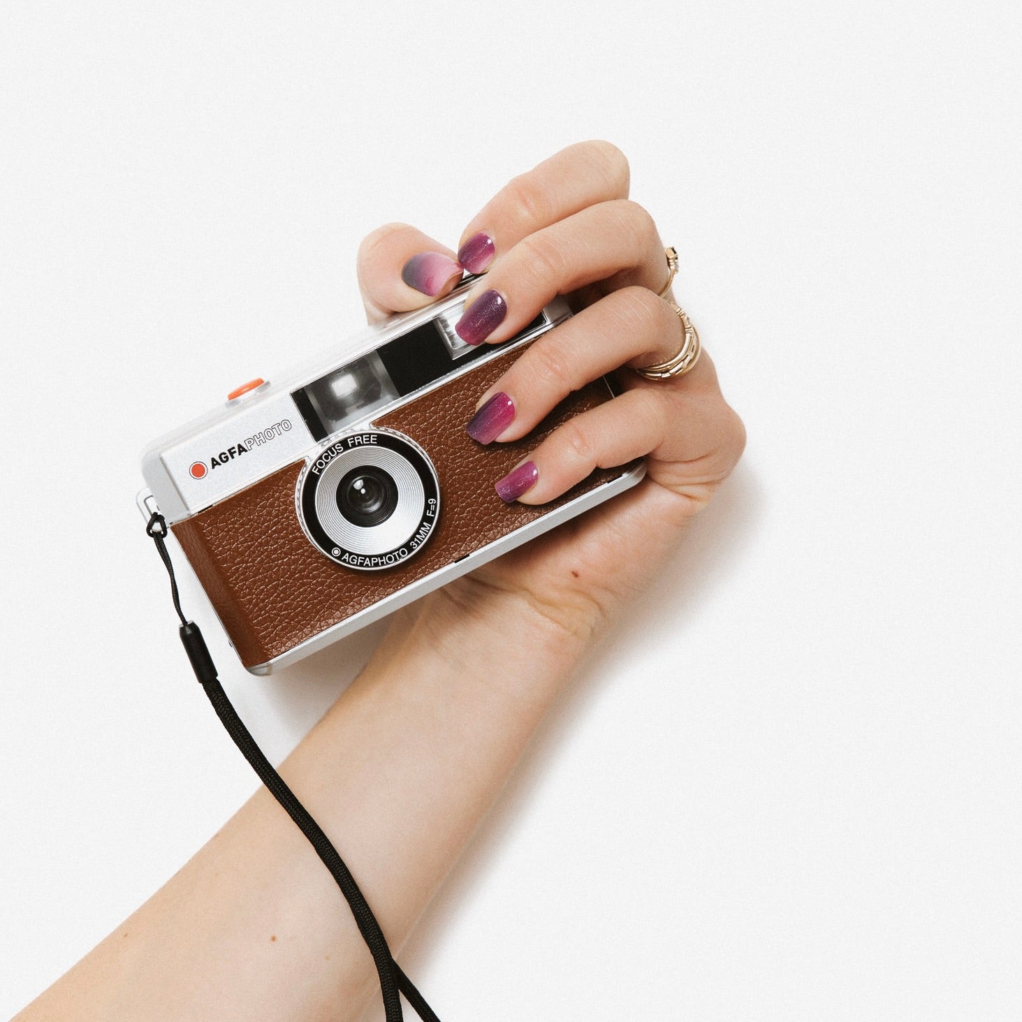 Lavender Light Maniac Nails gellak stickers Manicure Purple glitters camera