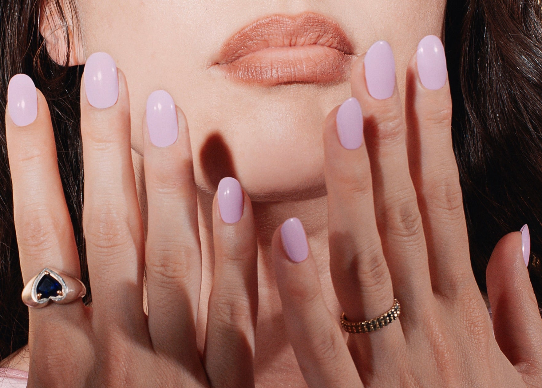 Olga Maniac gellak stickers Manicure Pink