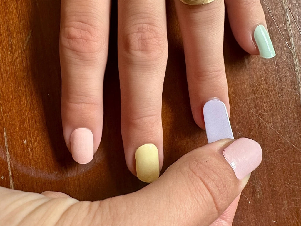 Pastel Rainbow - Mani+Pedi