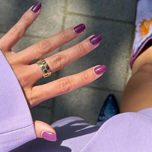 Paulette purple Maniac nagel stickers cowboy laarzen