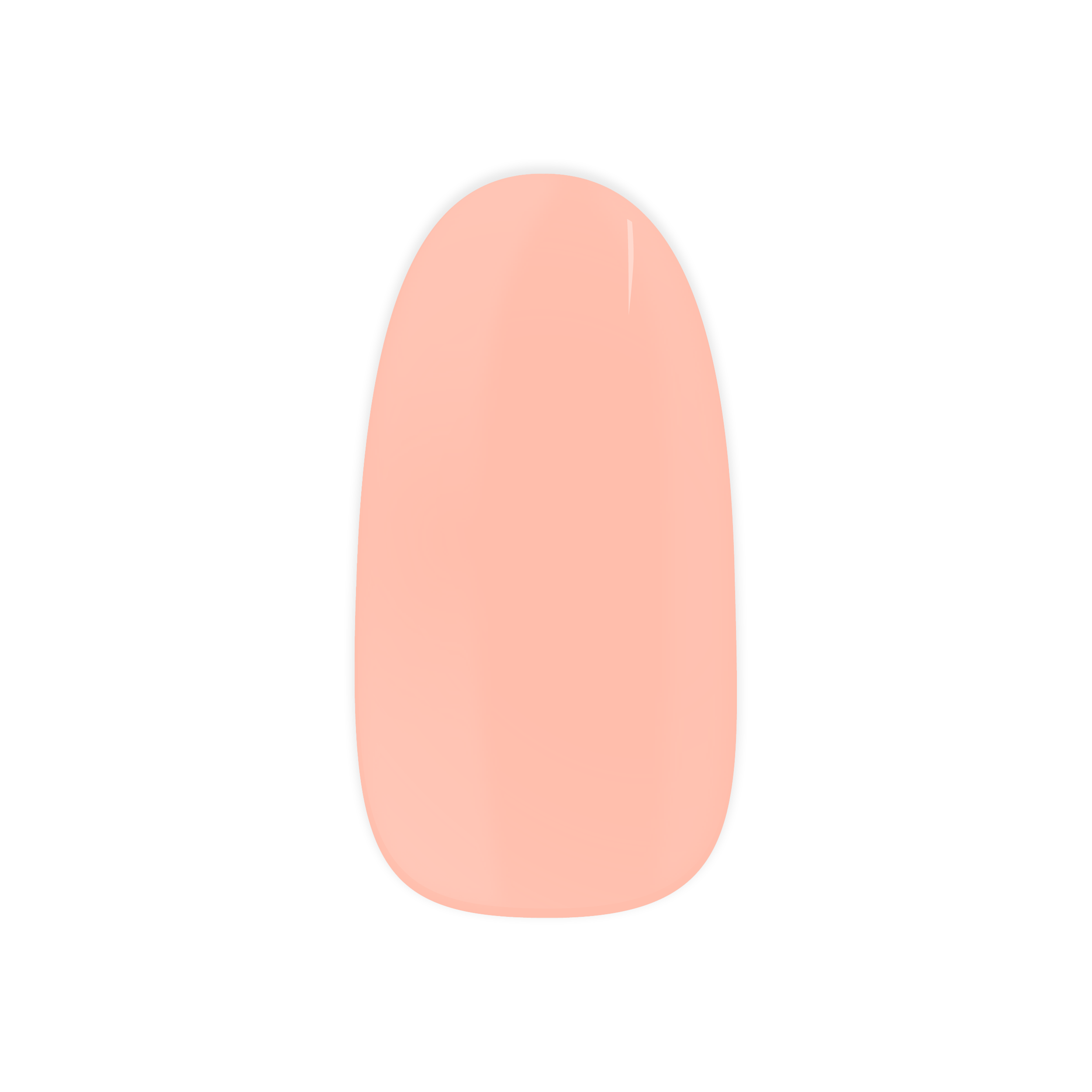 Peach Maniac Nails gellak stickers Manicure Solid Coral