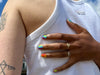 Maniac Nails Goes Pride Mandy Woelkens LHBTIQ+ Nail Art Manicure colorful gellak stickers