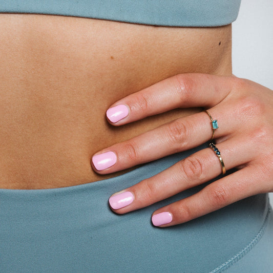 Puppet Pink nails green sport set