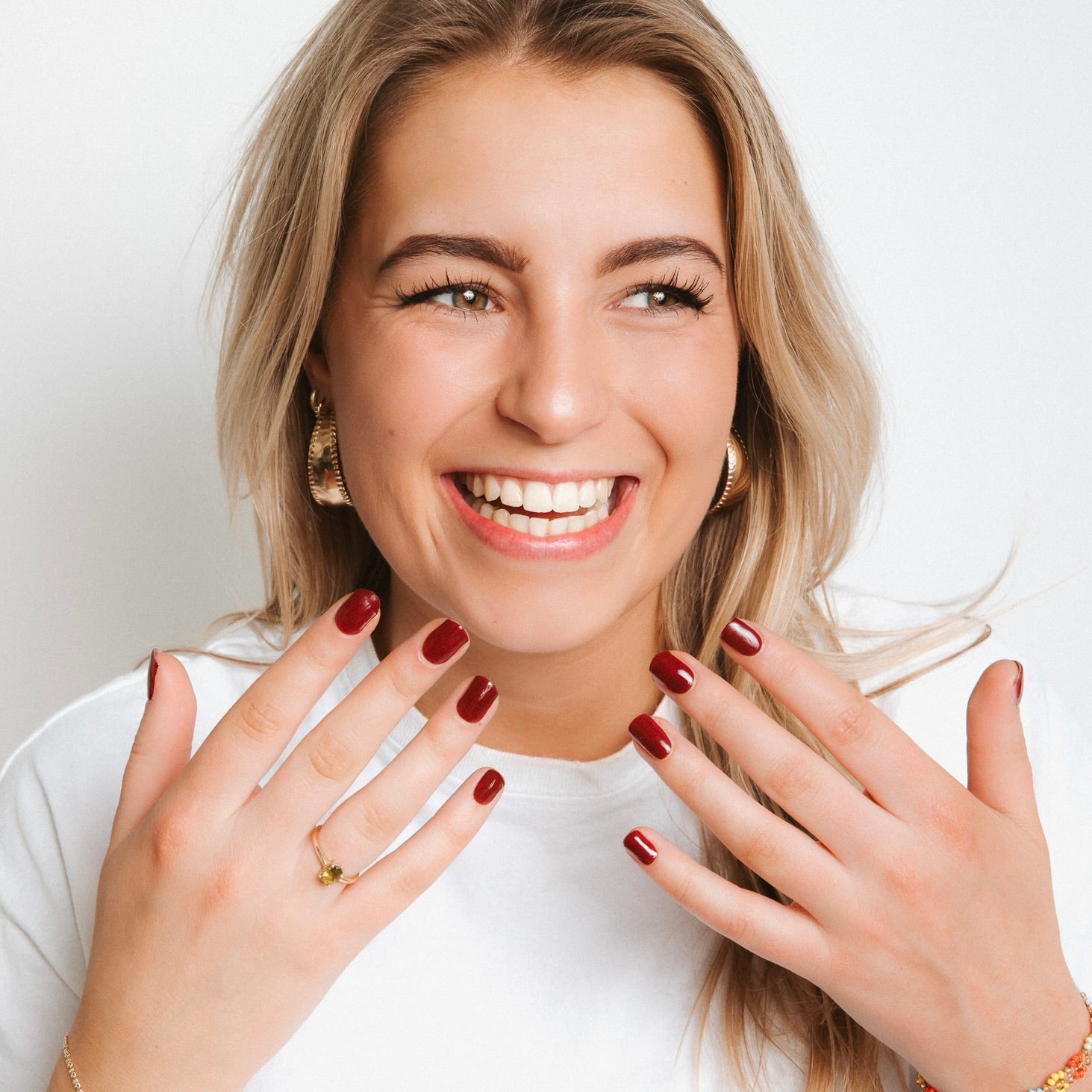 Rita Red Maniac gellak stickers Manicure smile