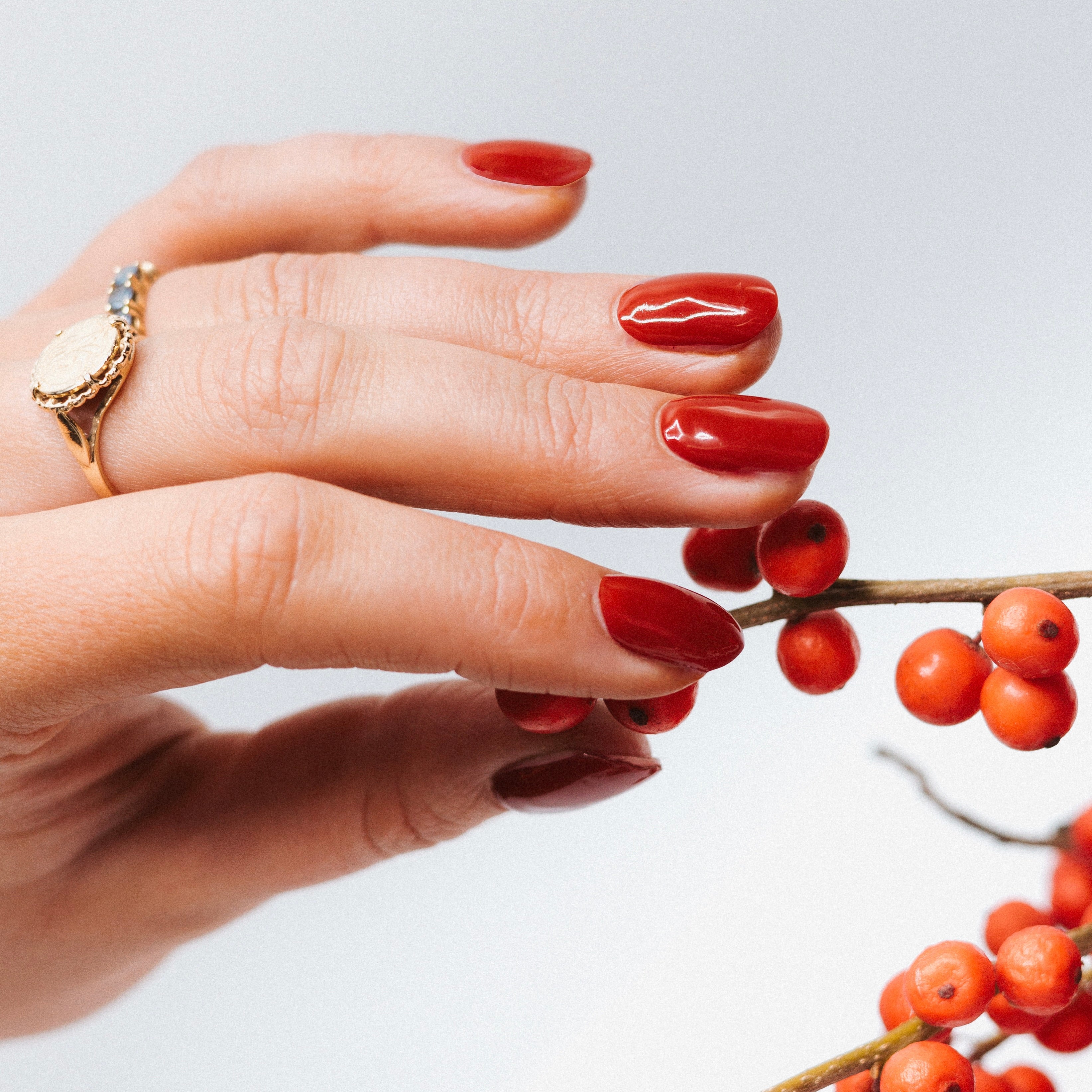 Romeo red gelstickers maniac nails fruit
