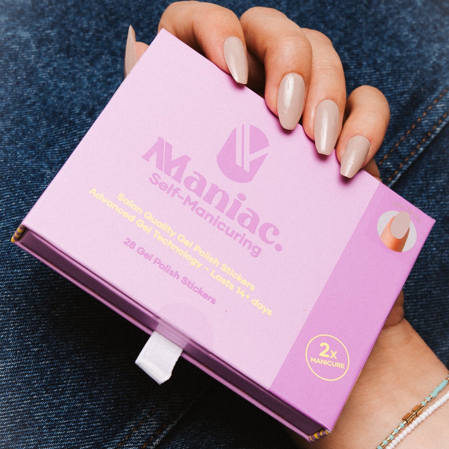 Tina Taupe Manicure doosje gellak