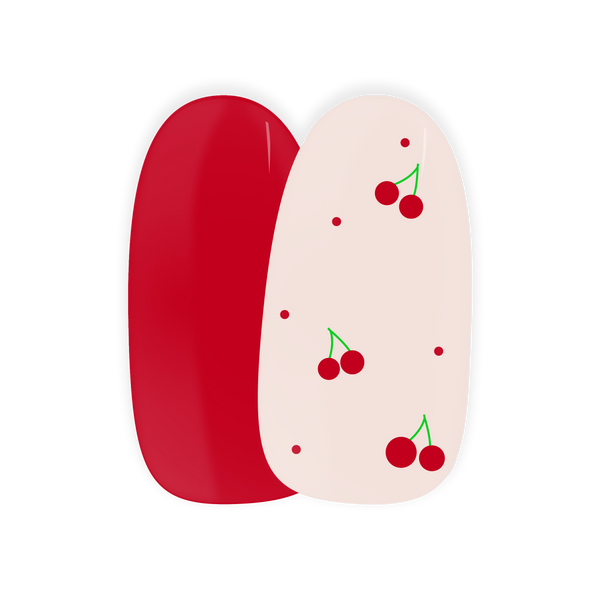 Cherry charms maniac nails stickers
