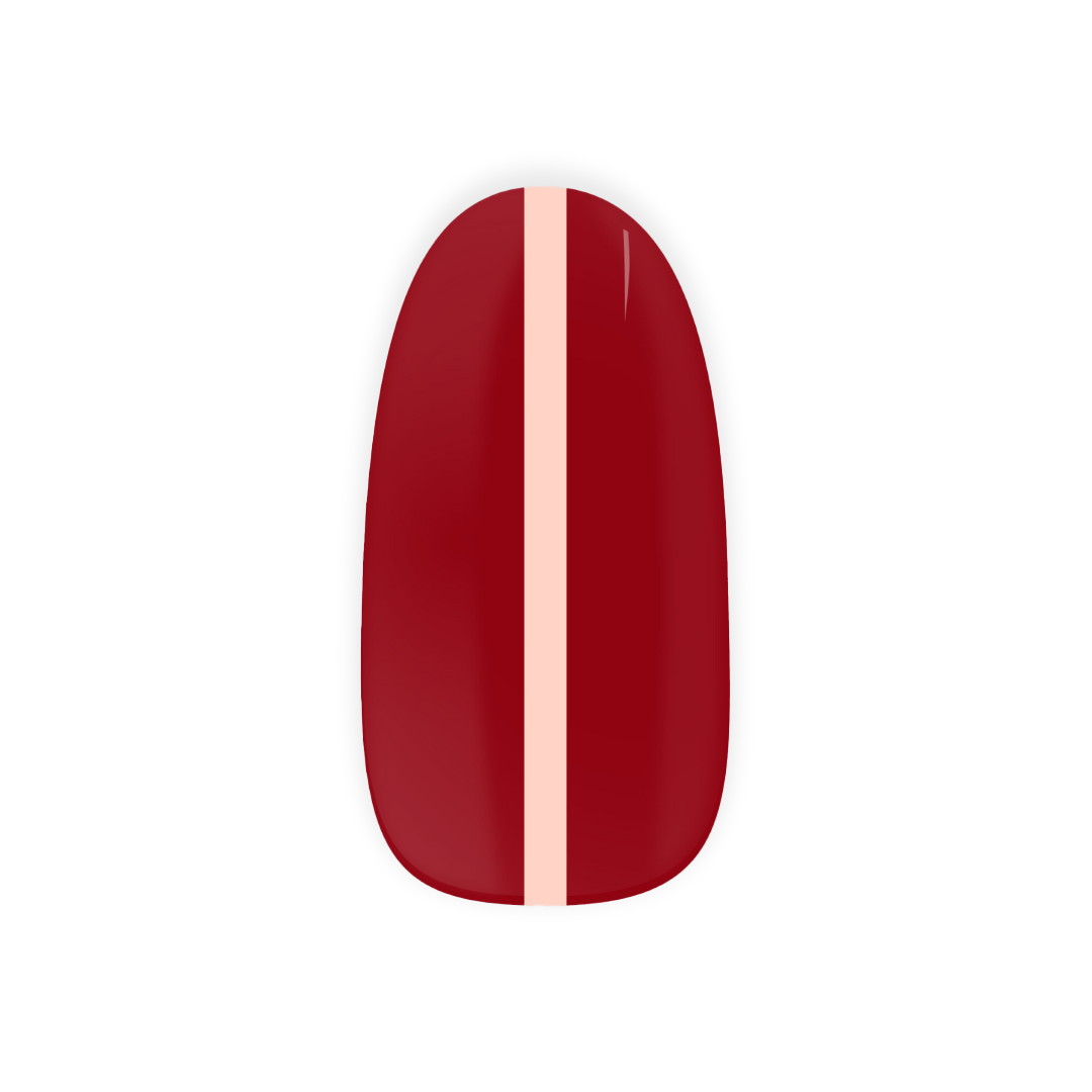 date night chiq nagels rood maniac nails gel nagel stickers
