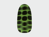 The Serpent Maniac Nail Green Snake Nail Art Manicure Product Image