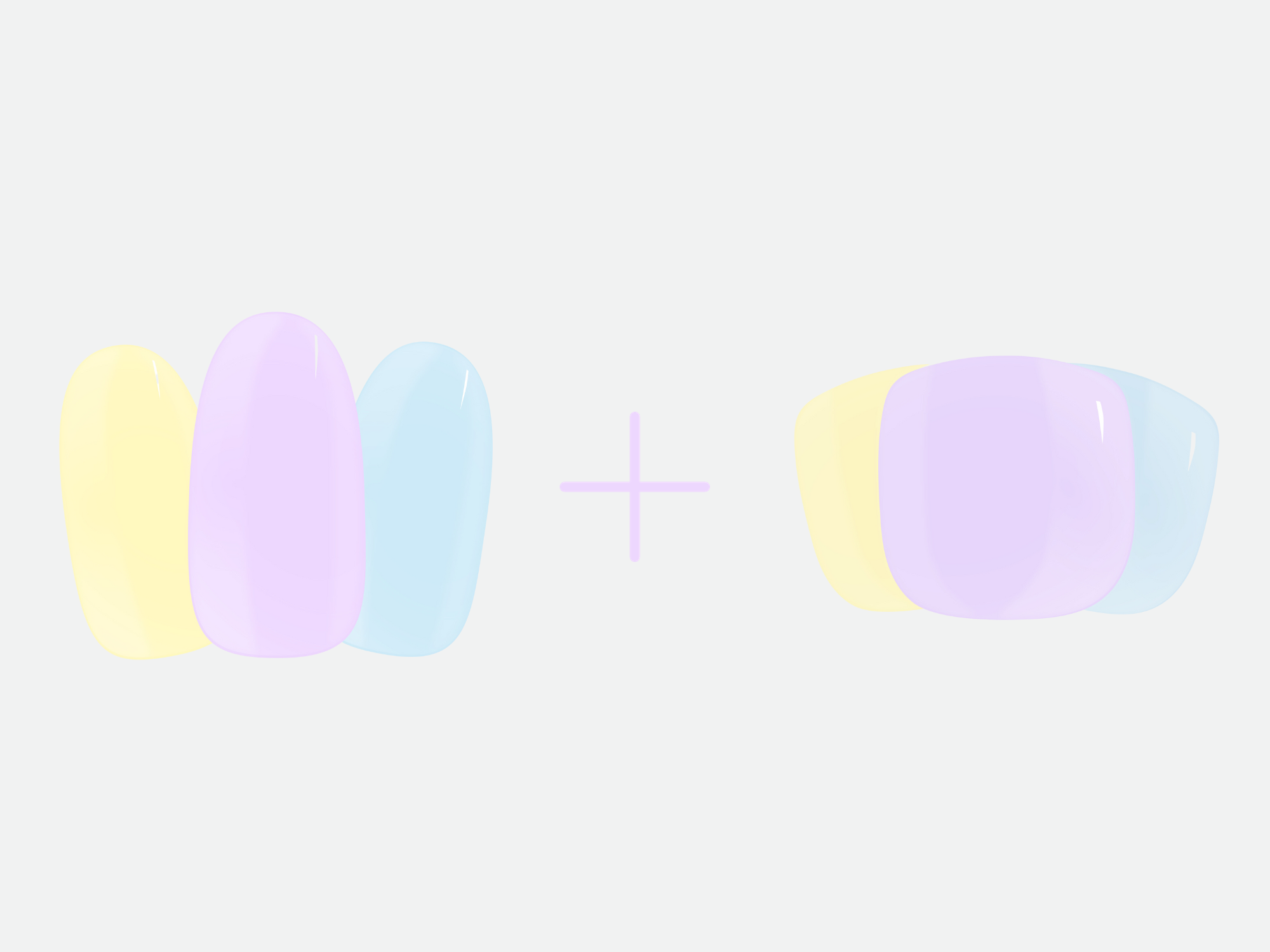 Pastel Rainbow Maniac Nails Pastel Gellak Sticker Manicure en Pedicure product image