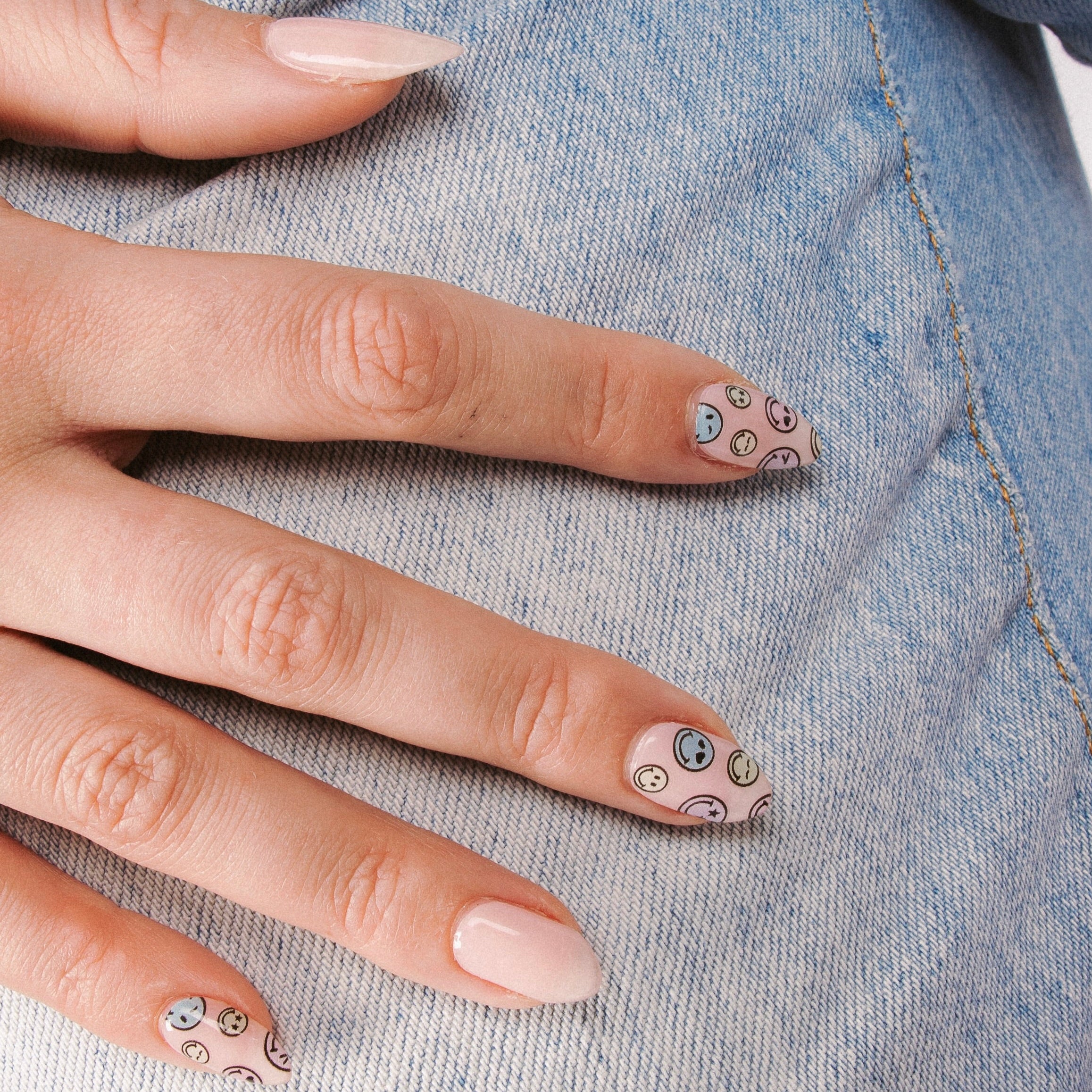 6 AM club Maniac gellak stickers Manicure broek