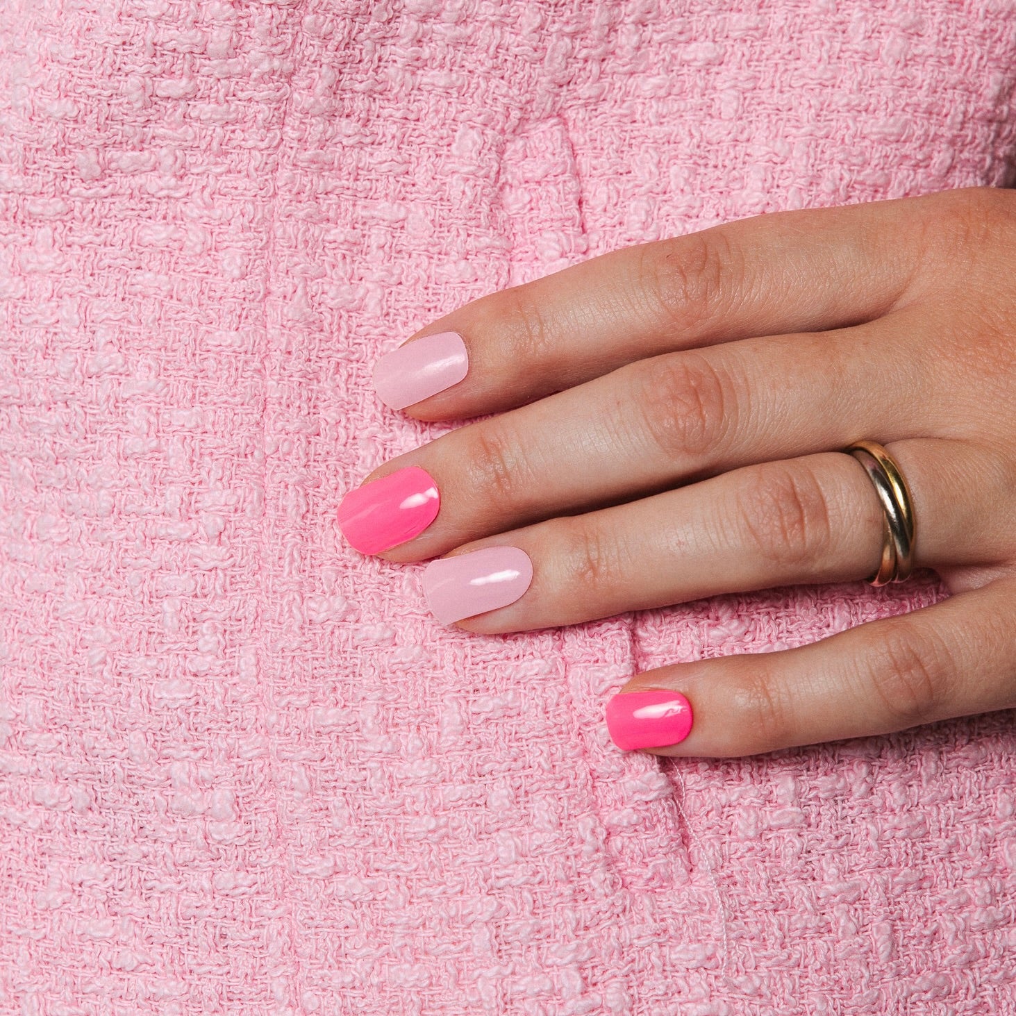 Barbie Bombshell Maniac gellak stickers Manicure Pink
