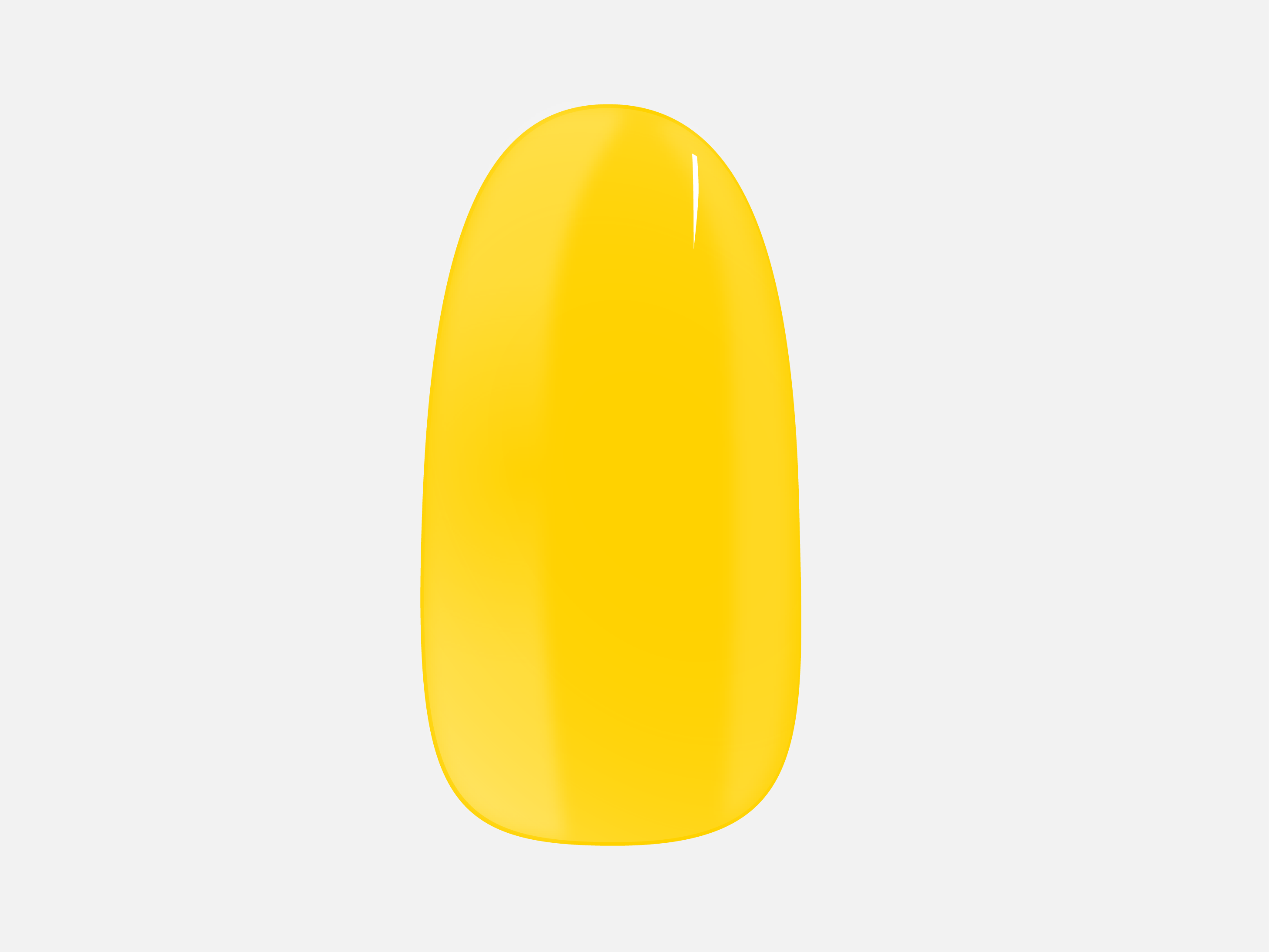  Bella's Yellow is de gele nagel van de Maniac gellak stickers collectie