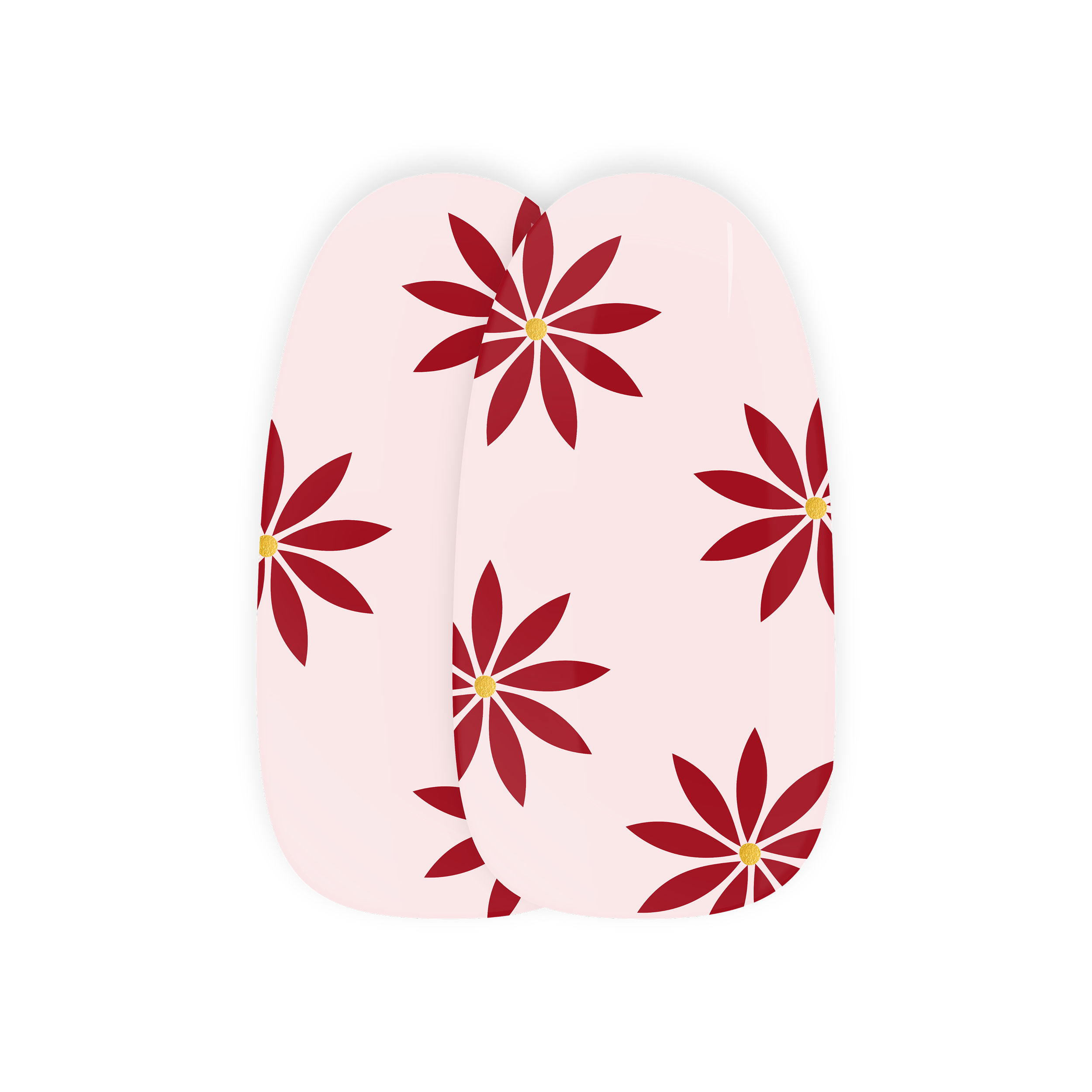 Blushberry Maniac gellak stickers Manicure Red Pink