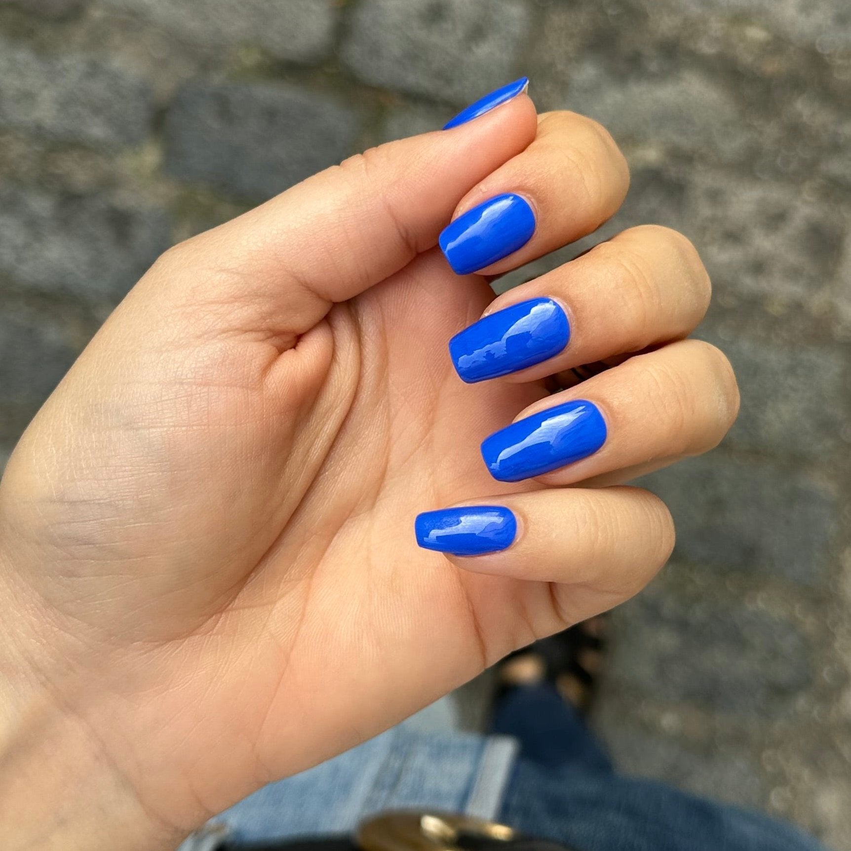 Bodhi Blue Maniac Nails gellak stickers Manicure Blue street