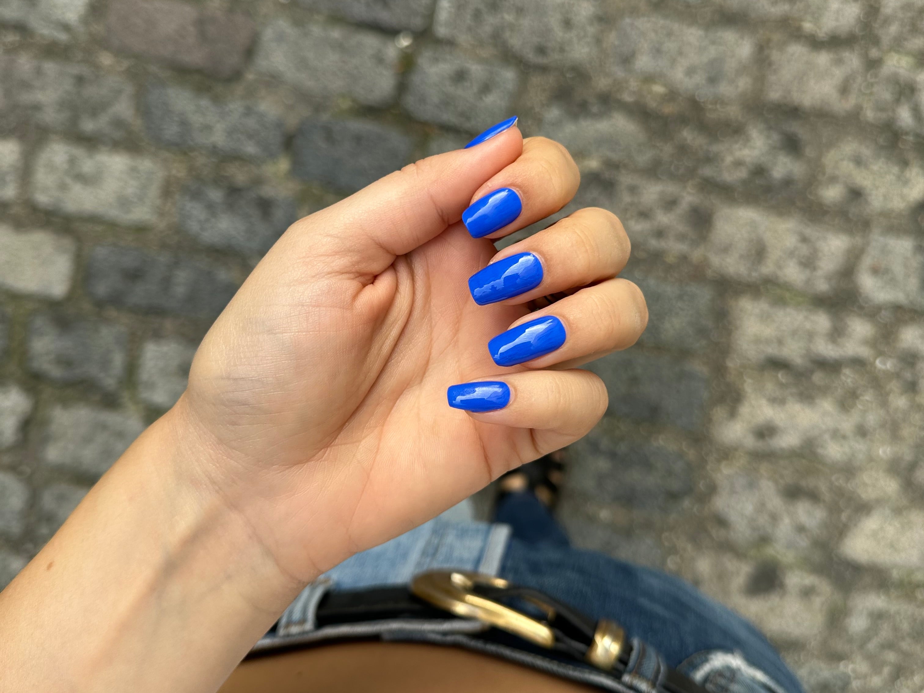 Bodhi Blue Maniac Nails gellak stickers Manicure Blue street