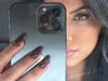 Caramel Latte Stephsa Maniac Nails Manicure Chocolate Brown Produt Image Heart Nail Art Iphone