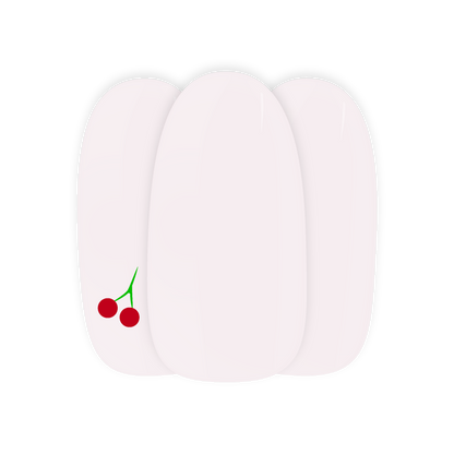 Cherry On Top Maniac gellak stickers Manicure red pink