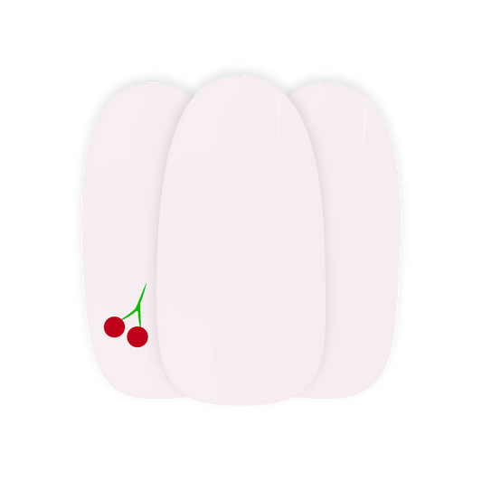 Cherry On Top Maniac gellak stickers Manicure red pink