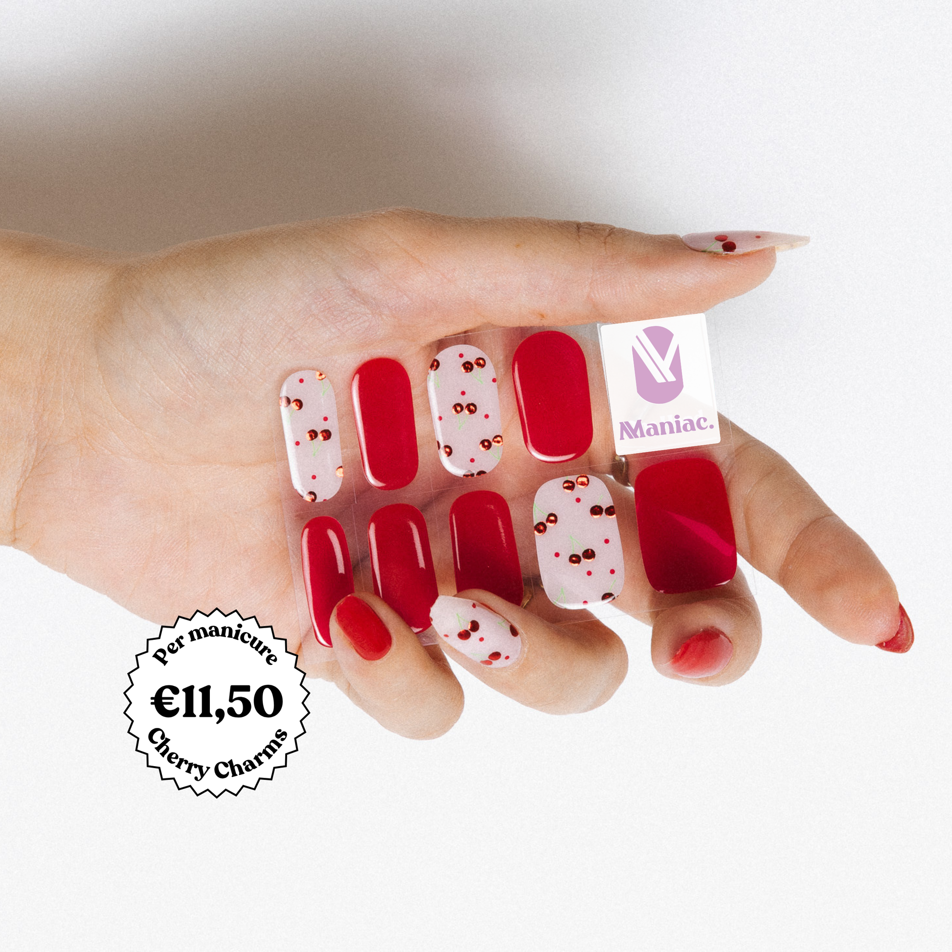 Cherry Charms by Kim & Kim - Maniac gellak stickers