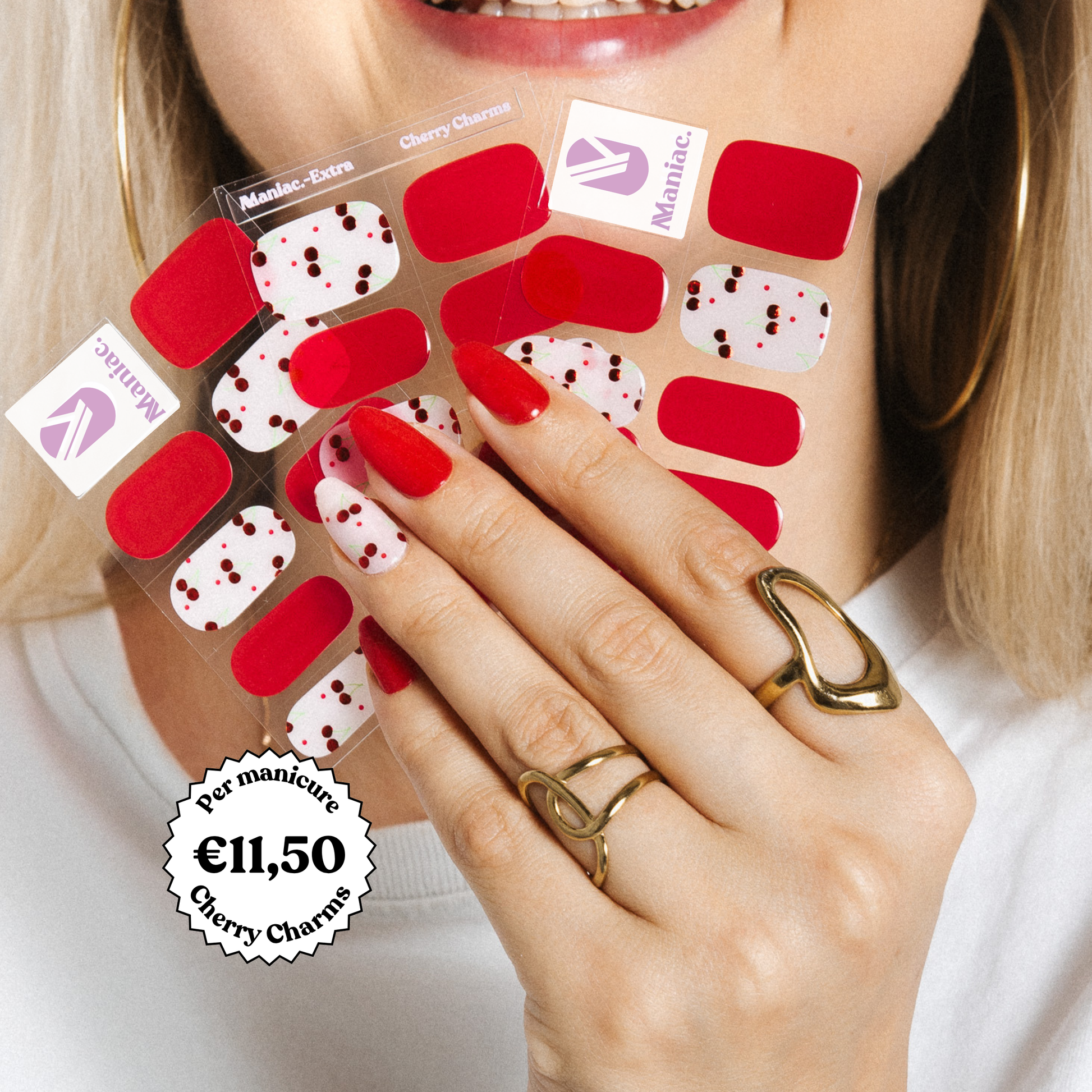 Nail Art Bundle - Maniac gellak stickers