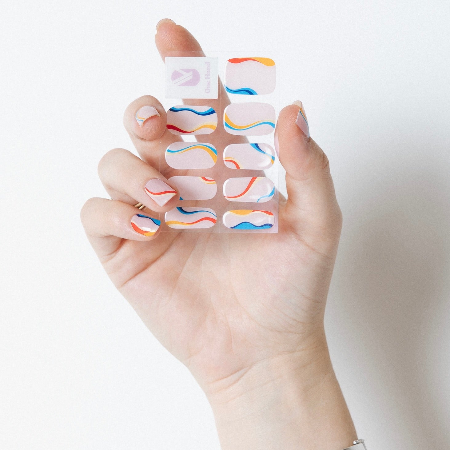 Fine Lines Maniac gellak stickers Manicure Multi Colours sheet