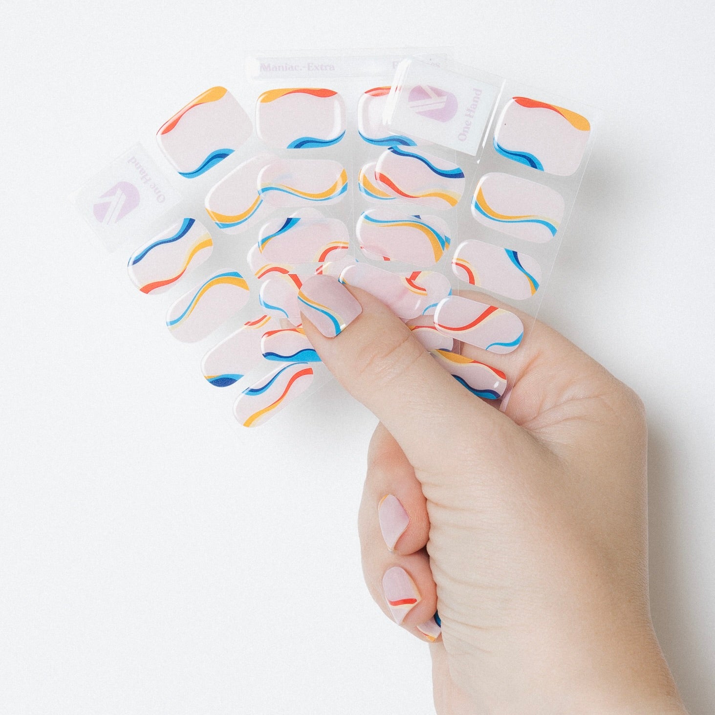 Fine Lines Maniac gellak stickers Manicure Multi Colours sheets