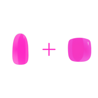 Gaga Pink - Mani+Pedi