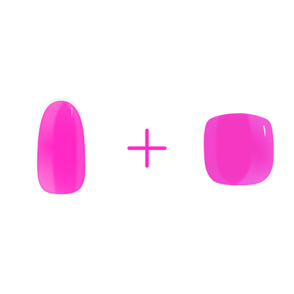 Gaga Pink - Mani+Pedi
