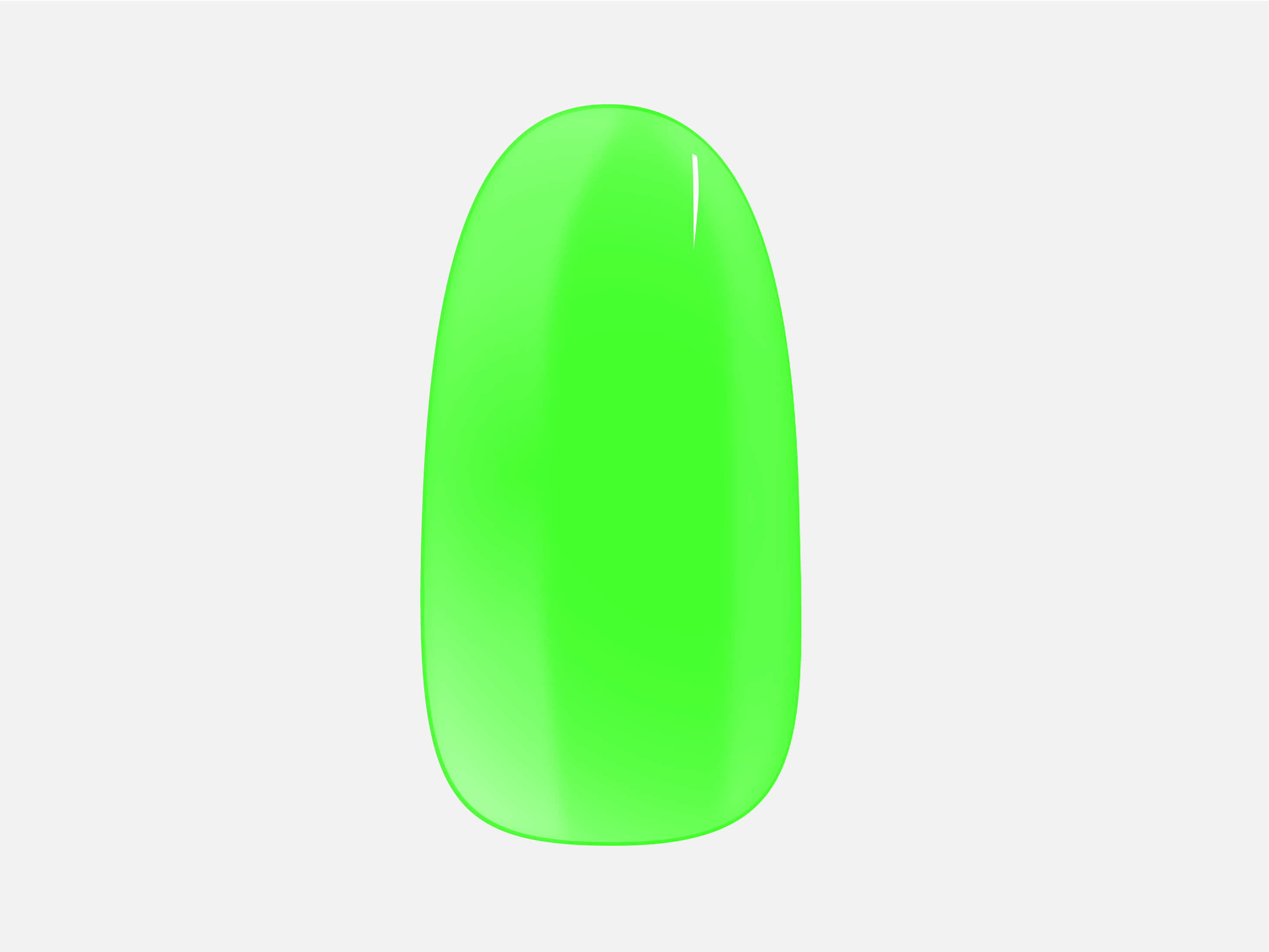 Georgia Green Maniac Nails Gellak Stickers Neon Green Manicure Product image