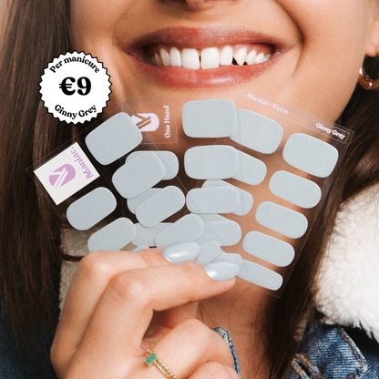 Ginny Grey - Maniac gel nail stickers