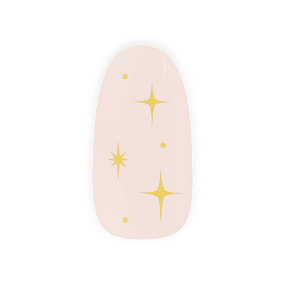 California gold by Anne & Esther Vedder - Maniac gel nail stickers