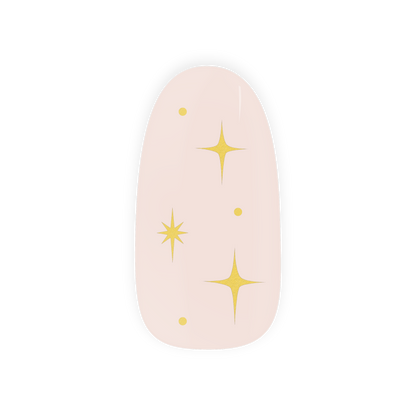California Gold by Vedder & Vedder Maniac gellak stickers Manicure 