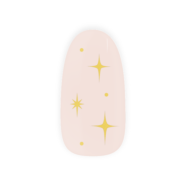 California Gold by Vedder & Vedder Maniac gellak stickers Manicure 
