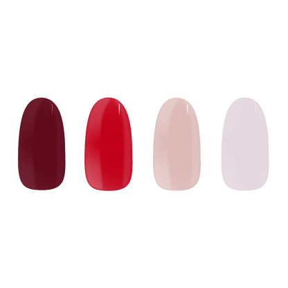 i'm ready bundle rood beige maniac nails stickers 