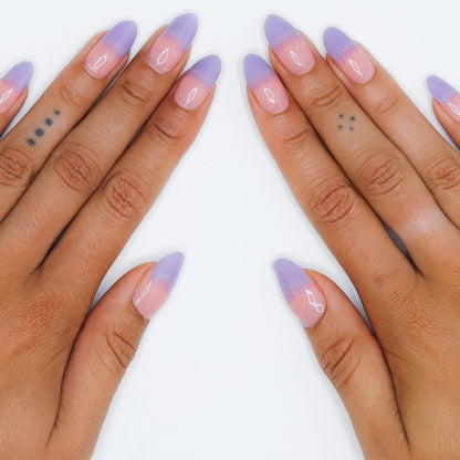 Artist Lab French Maniac gellak sticker Manicure paars tattoo