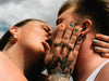 Maniac Nails Goes Pride Mandy Woelkens LHBTIQ+ Nail Art Manicure colorful gellak stickers kissing