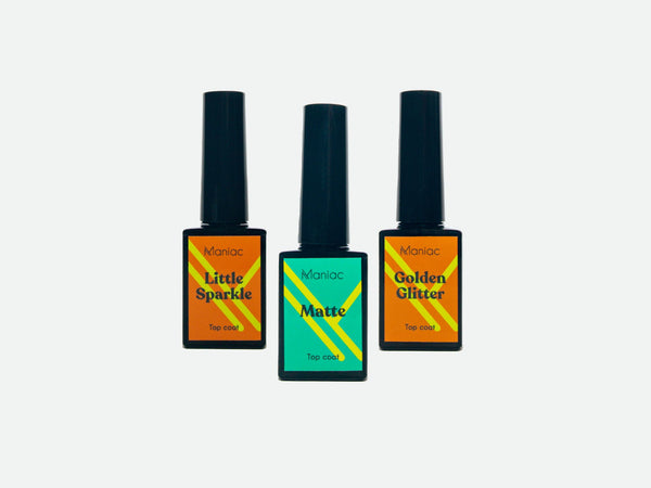 Maniac special top coat bundle with three top coats