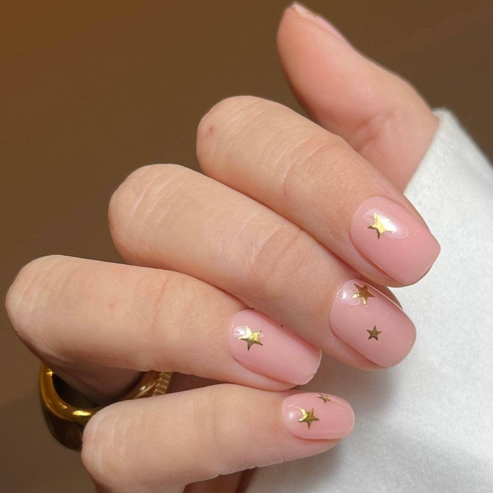 Golden Star Anouk Nijs Maniac Nails golden star manicure