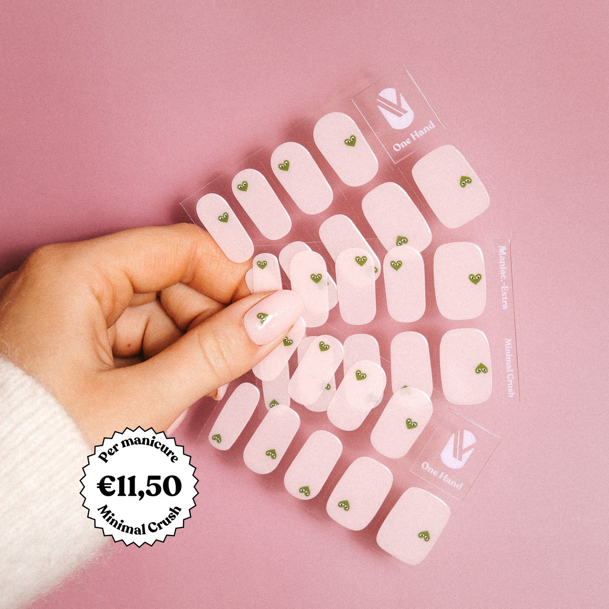 Minimal Crush - Maniac gel nail stickers